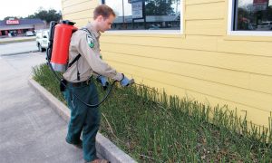 Dugas Pest Control technician providing home pest control in Louisiana