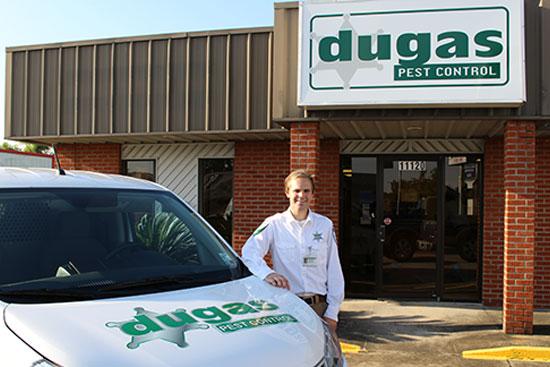 Dugas Pest Control serving Southern Louisiana